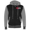 Unisex Heavyweight Varsity Full-Zip Hooded Sweatshirt Thumbnail