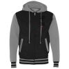 Unisex Heavyweight Varsity Full-Zip Hooded Sweatshirt Thumbnail